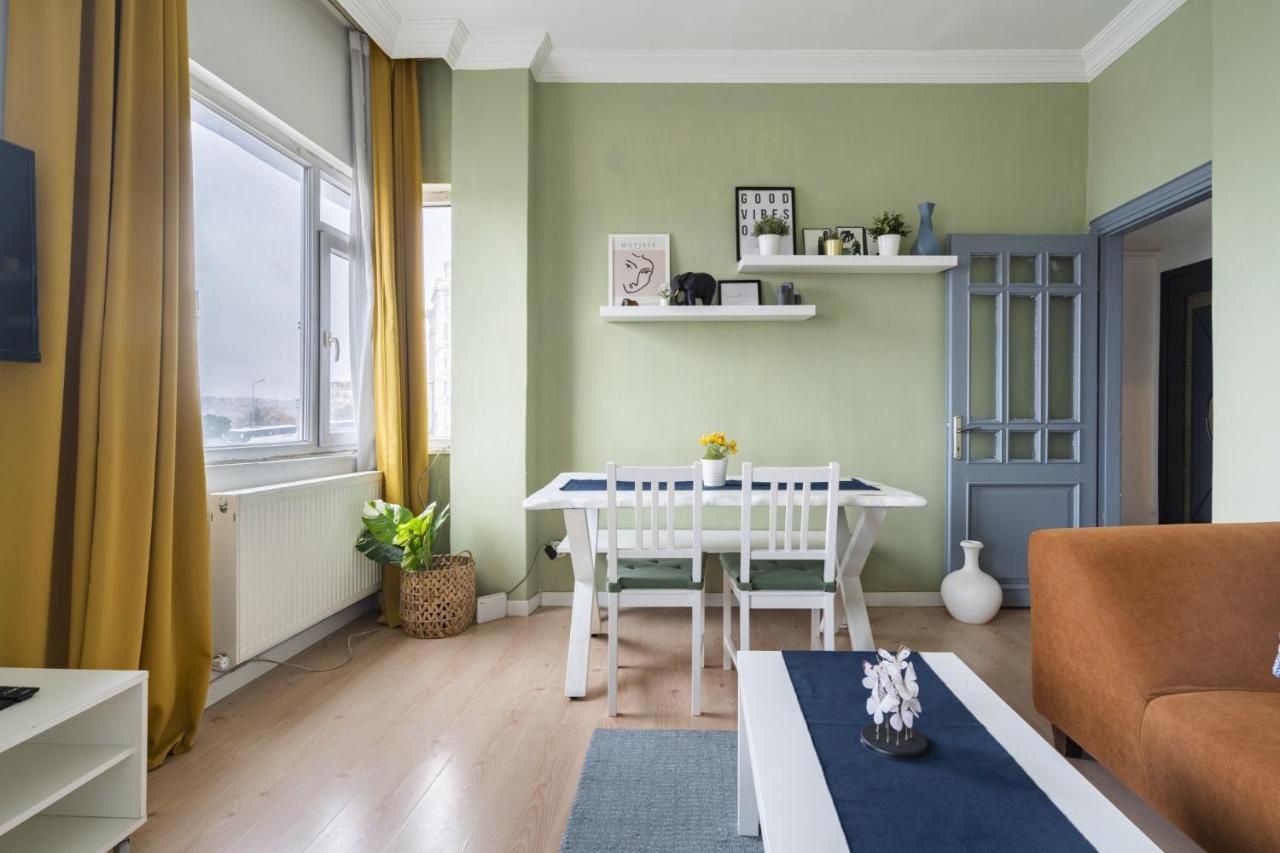 דירות איסטמבול Central Flat W Sea View And Near Galata Tower מראה חיצוני תמונה